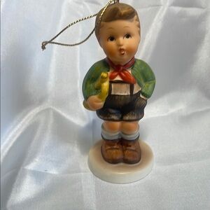 Vintage Schmid Berta Hummel 1983 Boy with Trumpet 1st edition Figurine